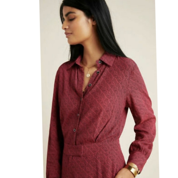 Anthropologie Loveland Wide-Leg Chic Femin… - Picture 2 of 7